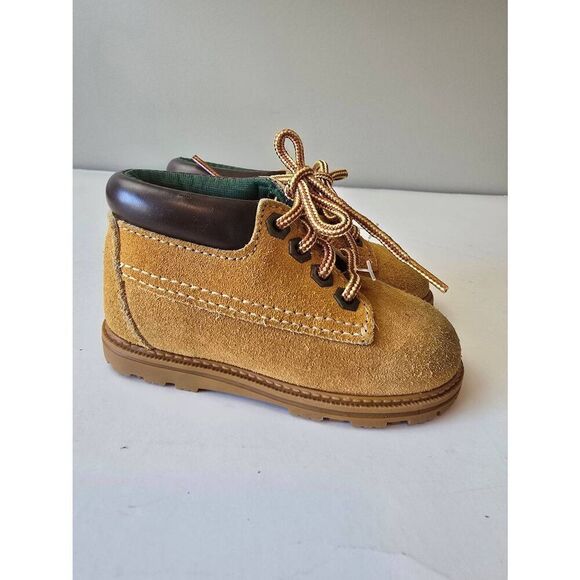 Dyna Kids Other - Dyna Kids Suede Work Boots Sz 3 1/2D